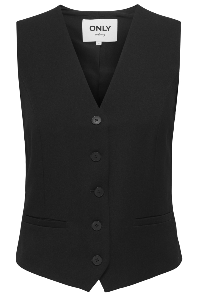 ONLIRIS-HATTIE WAISTCOAT TLR NOOS 15331287 BLACK